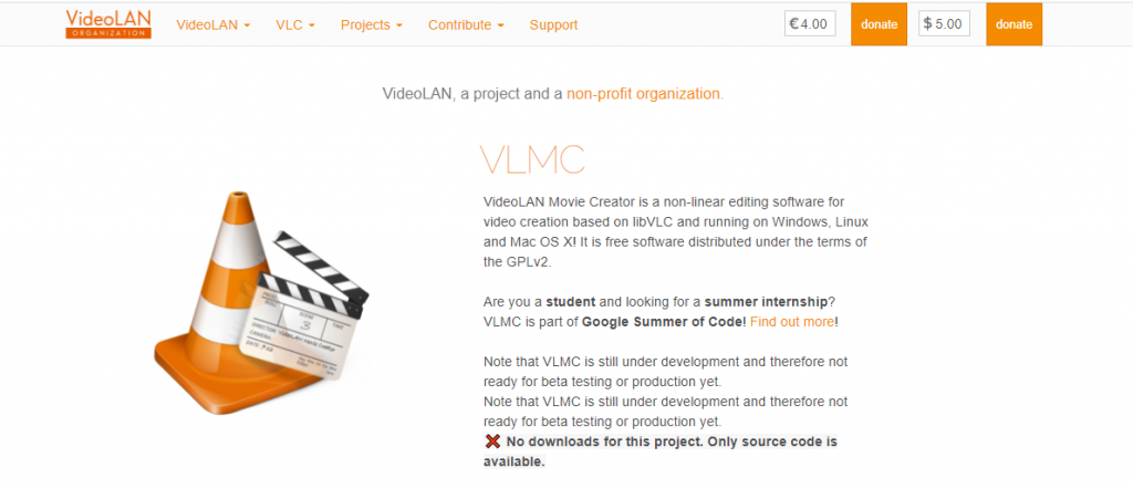 VLMC homepage