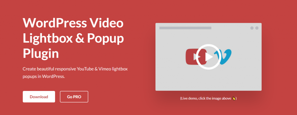 WP Video Popup homepage