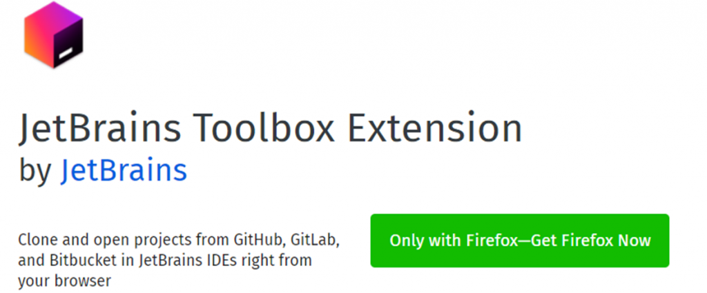 JetBrains Toolbox icon and name