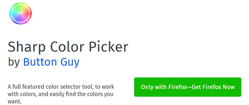 Sharp Color Picker name and icon