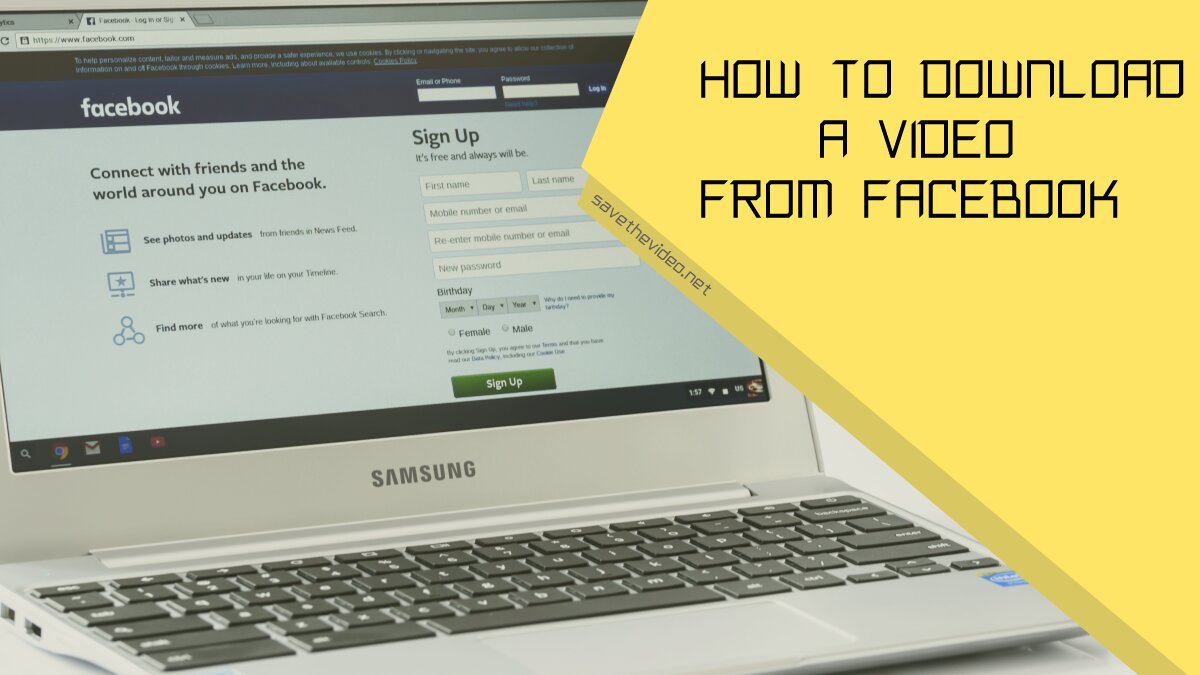 How to save a video from Facebook