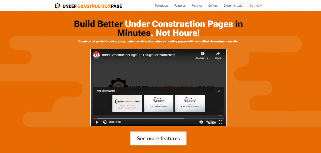 UnderConstructionPage homepage