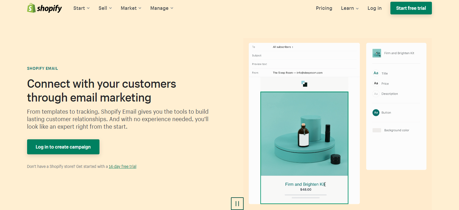 Shopify Email on Appstore
