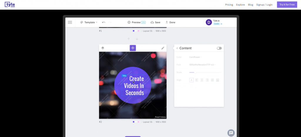 Tyle video editor 