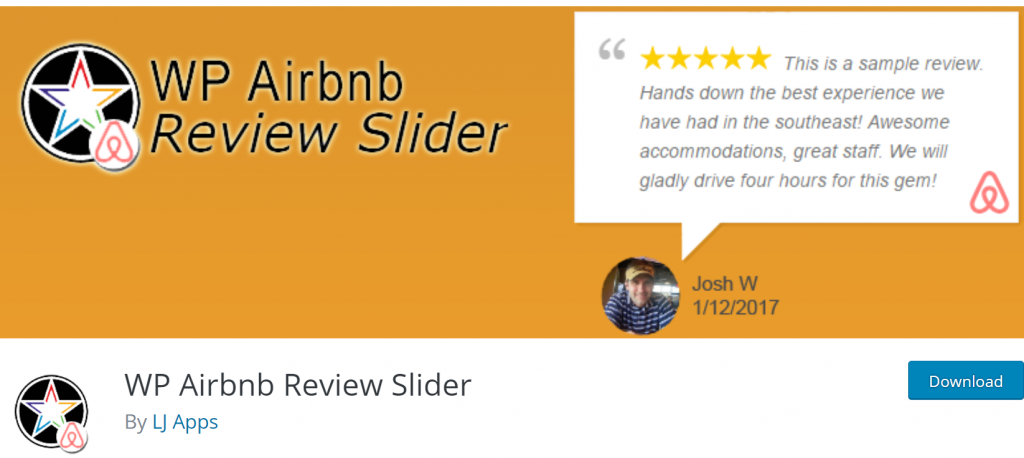 WP Airbnb Review Slider banner