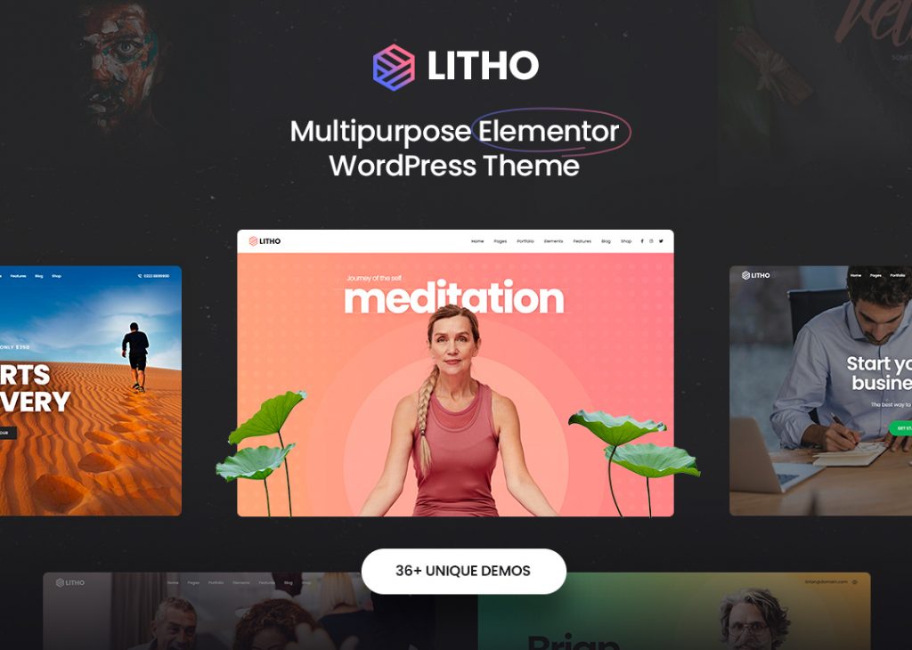 Litho multipurpose Elementor theme