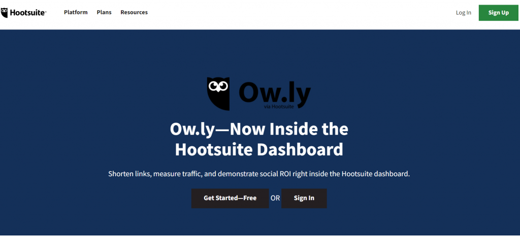 Ow ly homepage