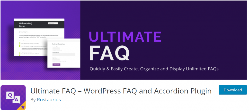 Ultimate FAQ banner