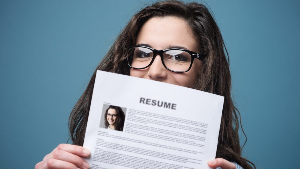 Holding resume