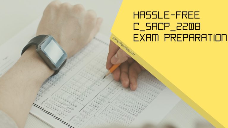 C-SACP-2208 Exam Quick Prep