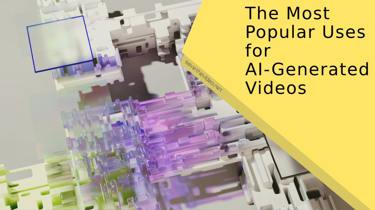 The Most Popular Uses for AI-Generated Videos